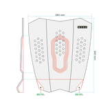 TRIPLE TRACTION 3 PIECES PAD