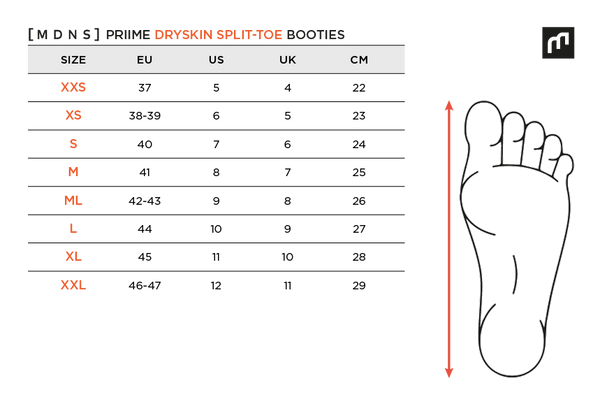 BOOTIES 5 MM HIDDEN SPLIT (BOX)