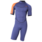 MDNS - PIONEER YOUTH 2/2 BACKZIP SHORTY BOY NAVY/ORANGE - YOUTH'S WETSUITS 23