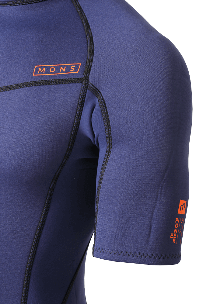 PIONEER YOUTH 2/2 BACKZIP SHORTY BOY NAVY/ORANGE - YOUTH'S WETSUITS 23