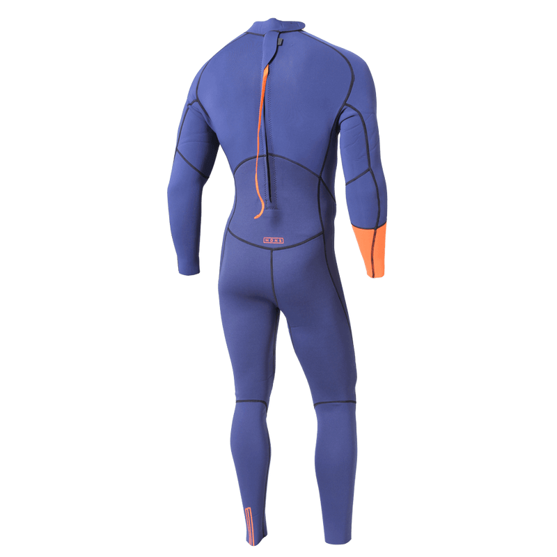 MDNS - PIONEER YOUTH 4/3 BACKZIP STEAMER BOY NAVY/ORANGE - YOUTH'S WETSUITS 23