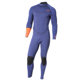 MDNS - PIONEER YOUTH 4/3 BACKZIP STEAMER BOY NAVY/ORANGE - YOUTH'S WETSUITS 23