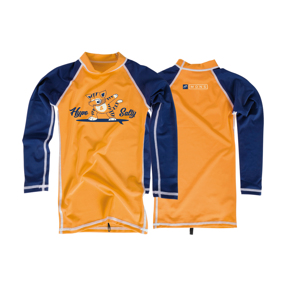 Lycra Bébé Anti-UV Manches Longues Logo UPF 50+
