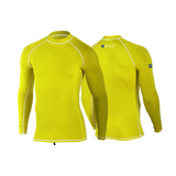Lycra Enfant Anti-UV Manches Longues UPF 50 Colorblock Jaune