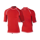 Lycra Surf Homme Manches Courtes Colorblock UPF 50+