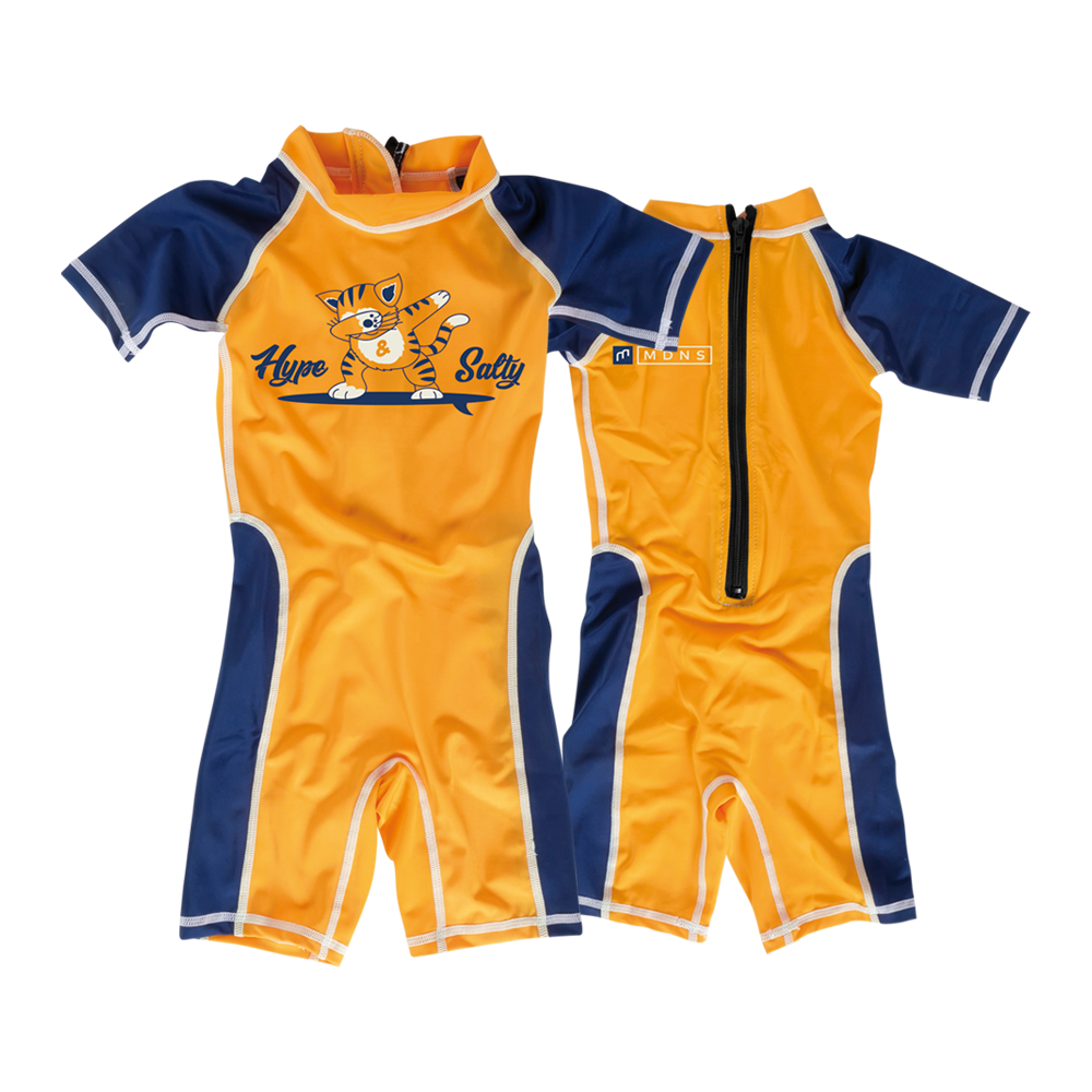 Bi-Color Design - Lycra S/S UPF 50 Surf Bébé