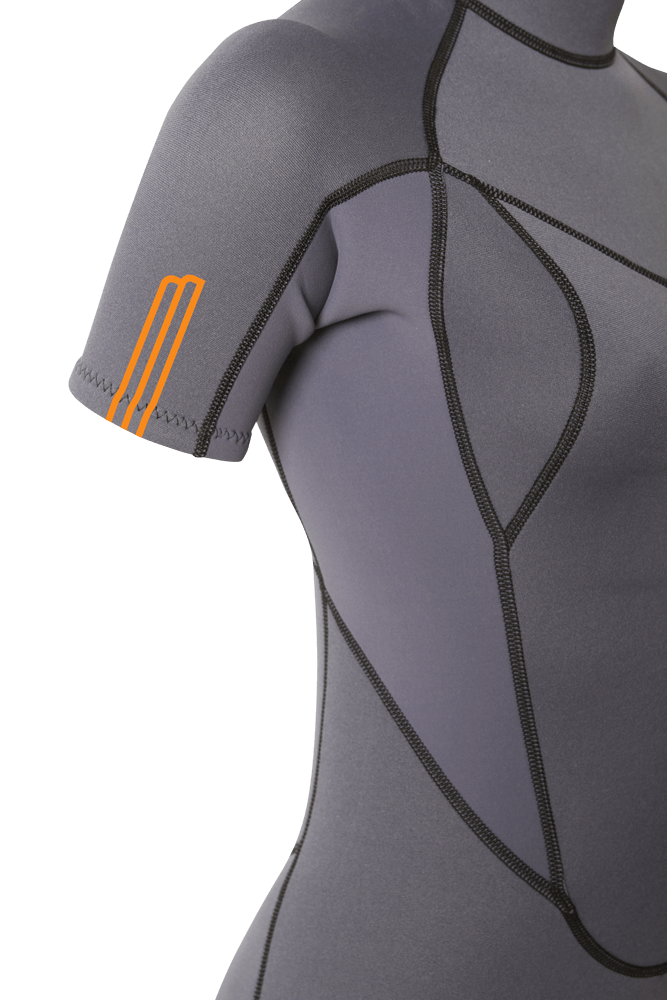 STAMIINA SURFSCHOOL WETSUITS WOMEN BACKZIP SPRINGSUIT 2/2 - MDNS SURF