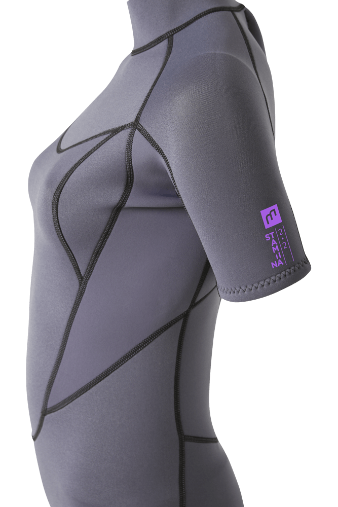 Combinaison 2/2 Shorty Femme S/S Stamiina Flatlock XS