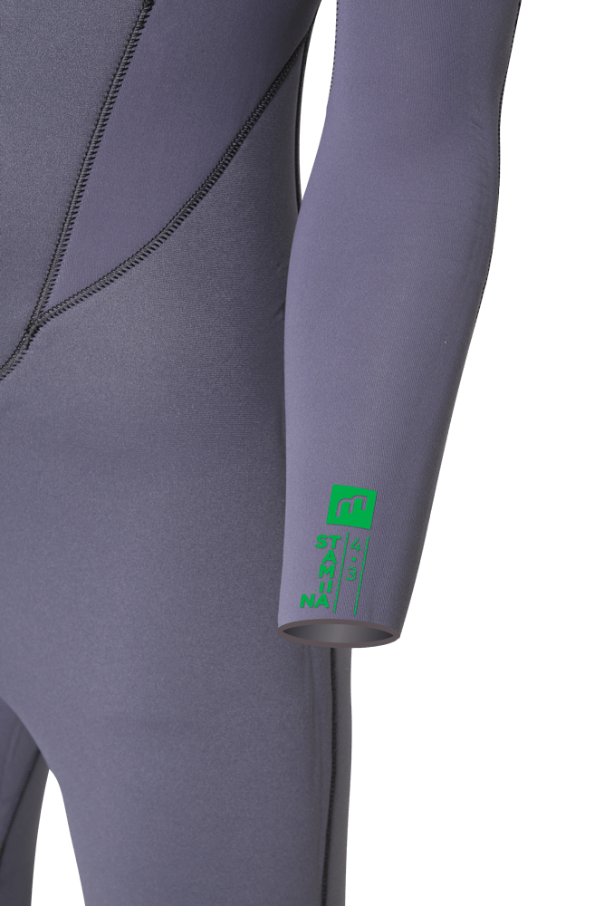 STAMIINA SURFSCHOOL WETSUITS WOMEN BACKZIP STEAMER 4/3 - MDNS SURF