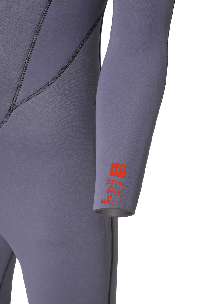 STAMIINA SURFSCHOOL WETSUITS WOMEN BACKZIP STEAMER 4/3 - MDNS SURF