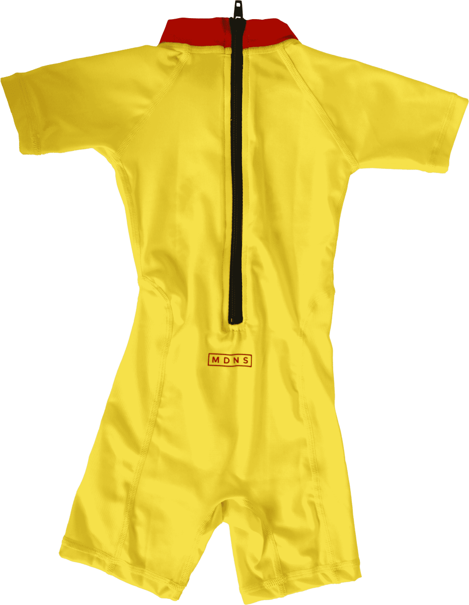 SHORTY BABY SPF 50+ S/S MESSAGE LIFEGUARD