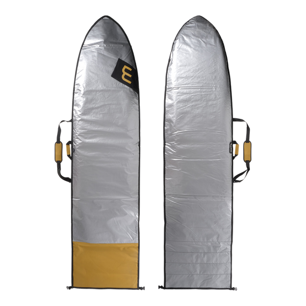 MDNS SURF - Boardbags - Daybag Hybrid/Fish - Silver/Black/Ochre