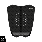 MDNS SURF - Pads - Recycled Double Pad All Black - 2 Pieces - 100% Recycled EVA - Eco Friendly Range