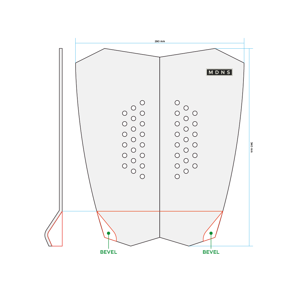 TRACTIONS PAD DOUBLE - MDNS SURF
