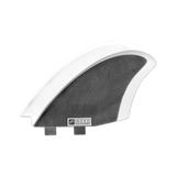 MDNS SURF - Fins - Keels X-Large - 5.0" - Duotone Black/White - Fiberglass - FX2