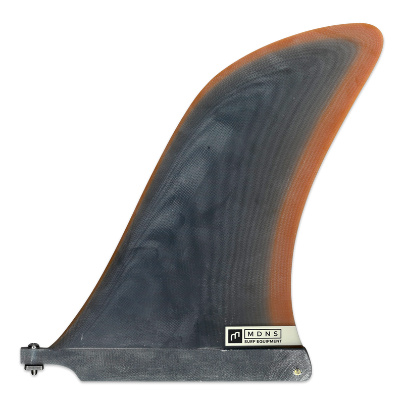 MDNS SURF - Fins - Lumberjack - 9.0" - Duotone Navy/Orange - Fiberglass