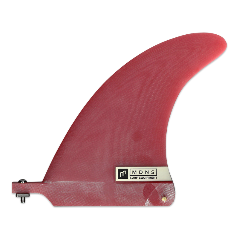 MDNS SURF - Fins - Vapor Full Fiberglass - 6.0" - Red - Fiberglass
