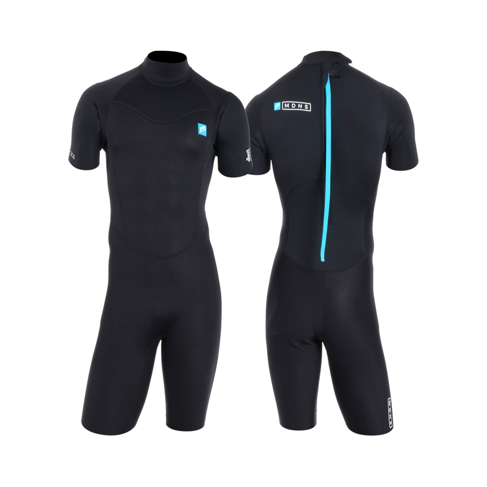 PIONEER MEN 2/2 BACKZIP SHORTY - MEN'S WETSUITS 22 - MDNS SURF