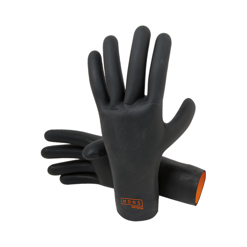 MDNS SURF - Superstretch Accessories - Priime S-Foam - 2MM Dryskin Gloves - Black/Orange