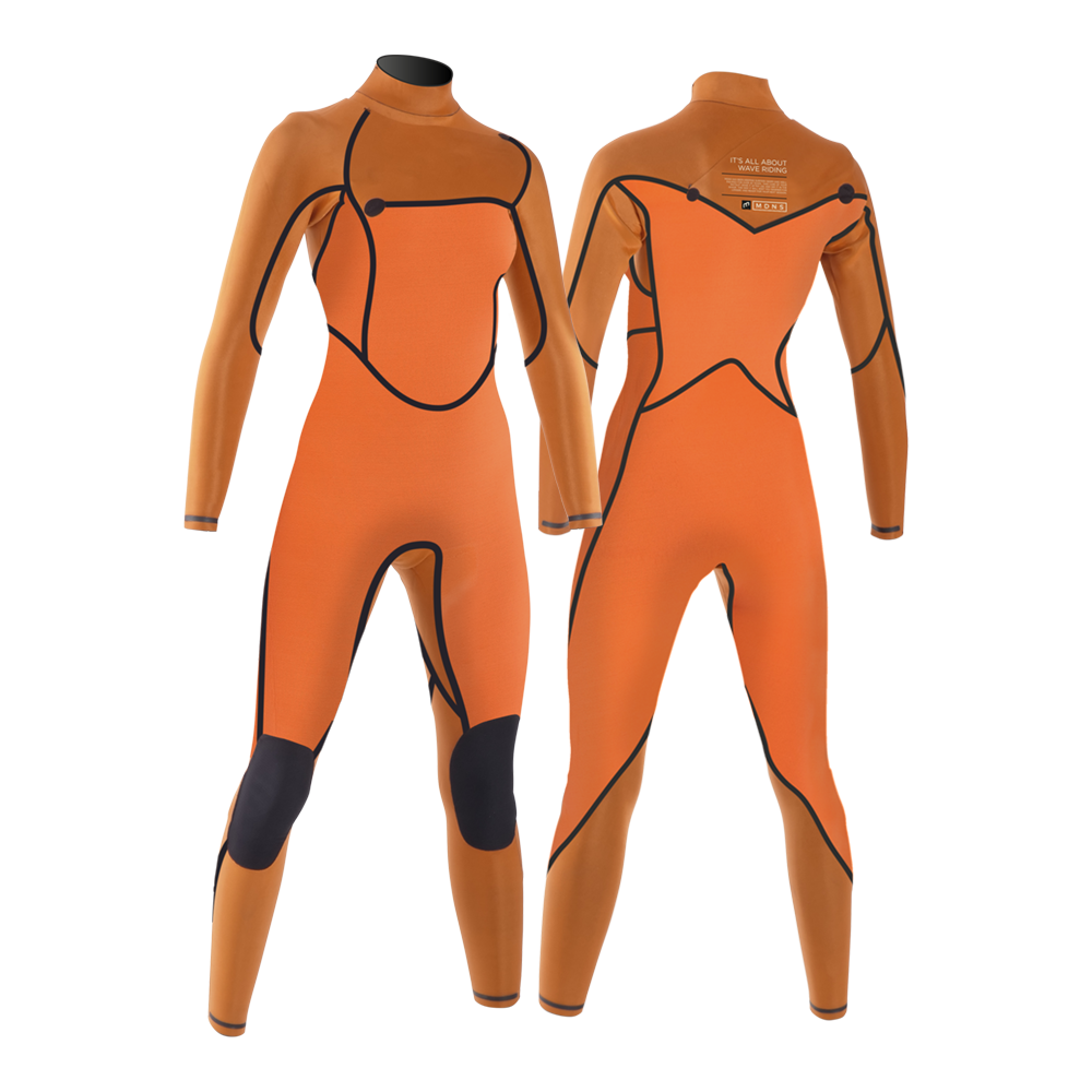 5/4/3 PRIIME - S-FOAM SUPERSTRETCH WETSUITS - WOMEN - MDNS SURF