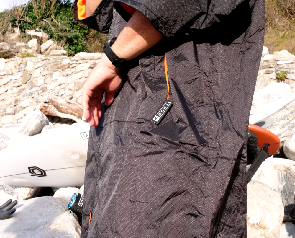 STAY DRY PONCHO ORANGE POLAR LINING - MDNS SURF